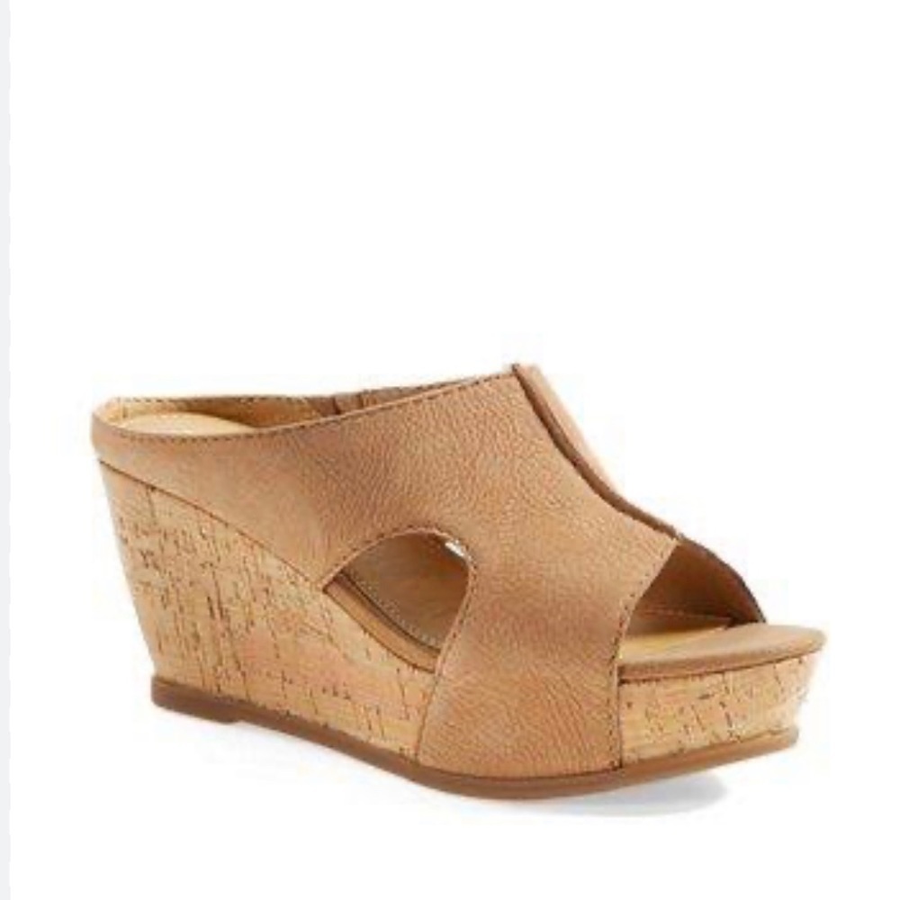 Franco Sarto Tan Wedge Sandals